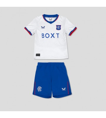 Rangers Segunda Equipación Niños 2024-25 Manga Corta (+ Pantalones cortos)